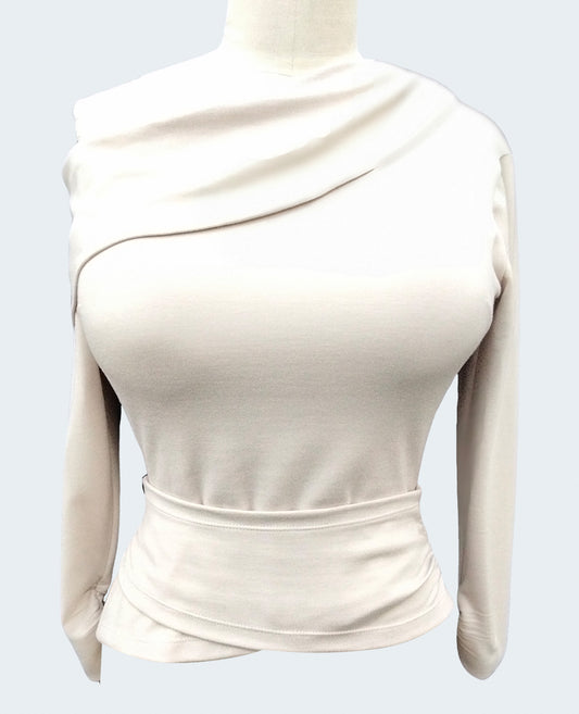 CHRISTINA LONG-SLEEVE TOP FOR D-DDD CUPS