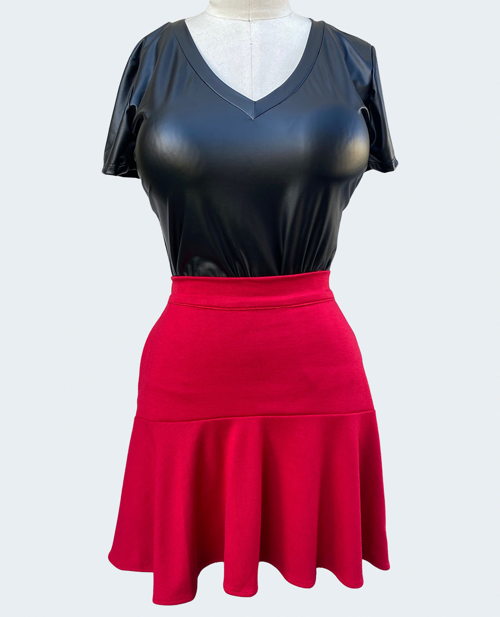 GRAHAM FLOUNCE SKIRT